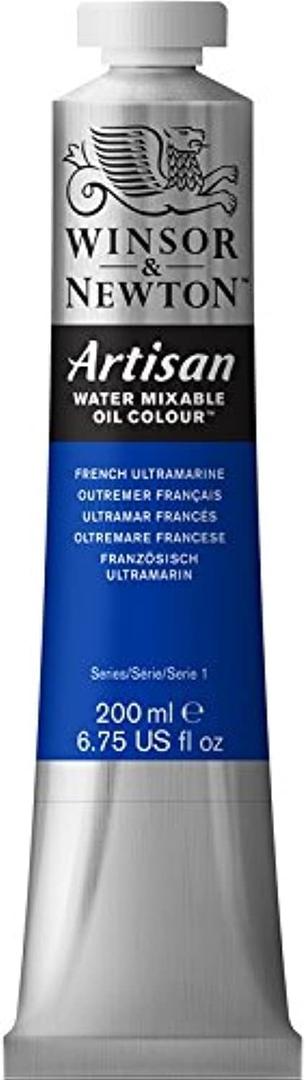 Winsor & Newton Artisan Water Mixable Oil Colour, 6.75-oz (200ml), French Ultramarine