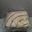 DCX Beige Machine Washable 8x10 Area Rugs, Midcentury Modern Non Slip Stain Resistant Rug 8x10 for Living Room, Playroom, Dining Room, Soft Low Pile Large Carpet