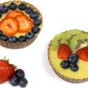 Ridged Paper Coated Baking Cup - Sturdy for Baking and Serving (150), 4" x 3.25" x 1 1/8"