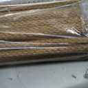 LazBlinds No Drill Bamboo Roman Shades, 20" W x 48" H, Star-Brown