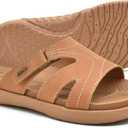 KuaiLu Womens Sandals Khaki Size 10