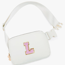 Birthday Gifts for 4 5 6 7 8 9 10 11 12 13 Year Old Girls,Gifts for Teens Kids Daughter Sister Her,Two Way Zipper Crossbody Bag Fanny Pack Belt Bag Cute Trendy Stuff - Cream,L