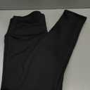 Thermal Thick Fleece Lined Leggings -High Waisted Warm Winter Yoga Pants for Women Running Workout Leggings Black (L)