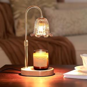 Homelist Candle Warmer with Timer Dimmable, Candle Lamp with Charming Gift Box, New Home Decor, Mothers Day Birthday Christmas Gifts, Candle Wax Melt Warmer with 2 Bulbs