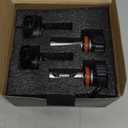 SEALIGHT H11/ h8/ h9 Bulbs, 5-Min Plug and Play, Quick Installation, Fanless Light No Noise, IP67 Non-Polarity, Powersports Accessory Lights, IP67 Waterproof, Pack of 2