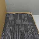 GL Carpet Tiles Reusable 24" x 24" Squares Indoor/Outdoor 0.25" Pile Height Loop Pile, Non Slip Easy DIY Installation Peel and Stick Carpet Tile, (18 Tiles) (72 sqft/Box) (Gray)