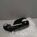 Car Side Mirror Fit for 2007 2008 2009 2010 2011 HONDA CRV CR-V RE1 RE2 RE4 Driver Side View Mirror Assembly Lens Electric Adjustment, Turn signal Light (5 Wires, Black-Left-5W)