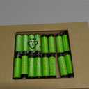 Amazon Basics 16-Pack Rechargeable AA NiMH Batteries, 2000 mAh, 1.2V, Recharge up to 1000x Times, Pre-Charged