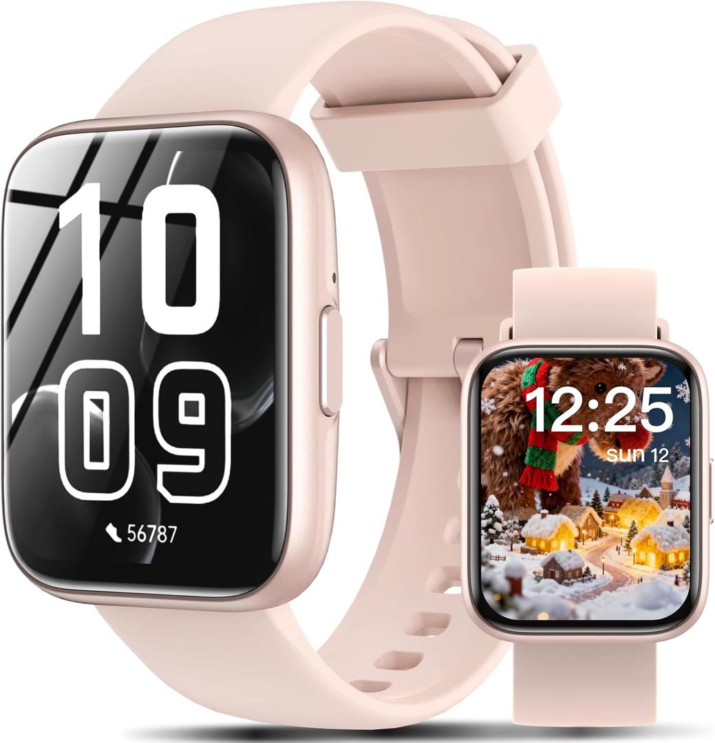 DIVElink Smart Watches for Women Men, 1.83" HD 2025 Smartwatch with 100 Sports Modes, Heart Rate/Sleep Monitor, IP68 Waterproof, Bluetooth Call & Music Control for iPhone/Android