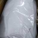 Crawl Space Vapor Barrier, 20 Mil Vapor Barrier, 10'x50', White Plastic Sheeting - Thick Plastic Sheeting, Heavy Duty Polyethylene Film, Drop Cloth Vapor Barrier Covering for Crawl Space, Basement