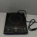Mueller RapidTherm Portable Induction Cooktop, 1800W Hot Plate Electric Stove Top Burner. 8 Temp Levels, Auto-Off & Pot Detection, LED Display, Child Lock, 4 Programs, Burners for Cooking