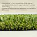 KuGuo Artificial Grass Decoration Strip Indoor/Outdoor DIY Fake Grass (Buffalo Grass, Width 2" x Length 80")