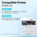 LEMERO UEXPECT TN229XL TN229 High Yield Toner Compatible Replacement for Brother TN229XL TN229 Toner Cartridges for HL-L3280CDW MFC-L3780CDW MFC-L3720CDW Printer, TN229XLBK/C/M/Y-5 Pack