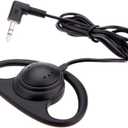 Andoer Single Side Headset Headphone Dual Channel Earphone 3.5mm Plug for Laptop PC Skype VoIP ICQ (1PCS)