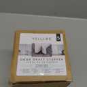 Vellure® Door Draft stoppers for Bottom of Door  New Premium Door Sweep/Door Seal Strip (Save Energy – installs Quickly and Easily) Door Weather Stripping, Ideal for Keeping Out Cold (5x39 White)