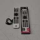 GE Rechargeable TV Remote Control, Universal Remote Control, Backlit Buttons, Samsung TV Remote Control Replacement for Smart TVs, Apple TV, Sony, Roku Replacement Remote, LG TV, 4-Device, 80984