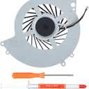 New PS4 CPU Cooling Fan, Internal Cooler Fan Replacement for Sony PlayStation 4 PS4 CUH-10XXA (CUH-1000A CUH-1001A) & CUH-11XXA (CUH-1100A CUH-1115A) Console Series with Tool Kit