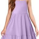 FKEEP Women's Tennis Golf Dresses Zipper V-Neck Sport Activewear with Shorts and Pocket Workout Athletic, Size 7