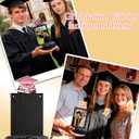 Yigney 8 Sets of 2026 Graduation Decorations - Graduation Table Decorations Honeycomb Centerpieces for 6 Inch Photo Frame Toppers 2026 Congratulate Graduations Party Decor Favor Supplies