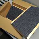 3-Pack Wooden Dog Ramp for Stairs, Anti-Slip Pet Steps for Small Dogs with Carpet Surface, Low-Angled Pet Ramps for Staircase, Steps and Stairs Assist for Injured & Aged Pets, Stairs Ramp for Dogs