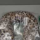 Travel Pillow Classic Leopard Print Cozy Soft Microfiber Memory Foam Neck Pillow Head Support Soft Pillow for Sleeping Rest Airplane Car Home Use