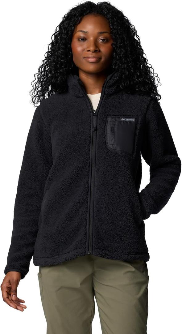 Columbia womens West Bend Full Zip Ii (Small, Black)