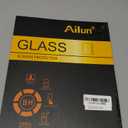 Ailun 2 Pack Screen Protector for iPad Pro 12.9 Inch Display [2022 & 2021 & 2020 & 2018 Release] Tempered Glass [Face ID & Apple Pencil Compatible] Ultra Sensitive Case Friendly