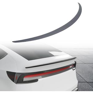 Spoiler Fit for Tesla Model Y Juniper 2025 2026, Upgrade ABS Material Rear Spoiler Wing OEM Rear Trunk Lip, Model Y Juniper Accessories, Matte Carbon Fiber