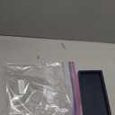 Small Silicone Bathroom Vanity Tray Rectangle Soap and Sponge Holder Kitchen Sink Organizer for Scrubber, Lotion Bottles, Perfume, Jewelry, Candle, Key Trinket Ring, Dark Blue (7.9" x 4.0")