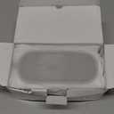 Ultrasonic Jewelry Cleaner, 48KHz Ultrasonic Cleaner Machine for Jewelry, Eyeglasses, Rings, Watch Strap, Dentures- Dual Cleaning Modes, 304 Stainless Steel Tank (White)