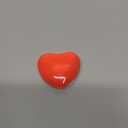 Cute Red Heart Collapsible Phone Grip & Holder - Aesthetic 3D Crystal Heart Phone Stand for Kindle, iPhone 17 16 15 14 13 Pro Max, iPad, Tablet | Phone Charms & Accessories for Women