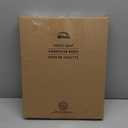 Bemis 500EC Durable Wood Toilet Seat with Easy Clean Hinges, Made in USA, Round, White