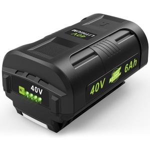 Fancy Buying New Upgraded 6000Ah 40V Battery Replacement for Ryobi OP4015 OP40201 OP4026 OP40261 OP4030 OP40301 OP4040 OP40401 OP4050 OP40601 OP4026A OP4050A OP4060A Cordless Power Tools Battery