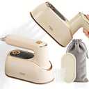 Travel Steamer for Clothes Portable Rotary Garment Iron 1200W Small Travel Steam Iron for Home, Dorm, College, 150ml Water Tank, Foldable Wrinkle Remover 120V, 1 Piece