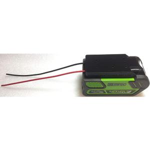 battery adapter for 40V G-max greenworks or strikemaster 12 gauge wire power connector robotic