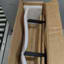 WOPITUES Wood Floating Shelves Set of 6, Shelves for Wall Decor, Farmhouse Shelf for Bedroom, Bathroom Storage Shelves, Book Shelves for Living Room  Rustic Brown