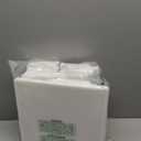 Criusia 6 Pack Clothes Drawer Organizer, Fabric Foldable Closet Dresser Drawer Organizer for Clothing, Bra Sock Underwear Drawer Organizer for Nursery Dorm Bedroom Organization (6 Bins, White)