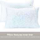Nestl King Size Cooling Pillow for Sleeping 1 Pack, Luxury Shredded Memory Foam King Pillow, Adjustable Cold Gel Pillows for Hot Sleepers, Supportive Cool Pillows for Side, Back, Stomach Sleepers