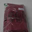 CUCRAF Burgundy Red Blackout Curtains 84 inch Length 2 Panels Set, Rod Pocket Room Darkening Drapes for Bedroom Living Room, Insulated Thermal Light Blocking Window Curtain (W52 x L84 Inch)