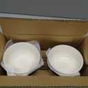 Elevated Tilted Cat Bowls for Indoor CatsRaised Ceramic Cat Bowl Elevated 15,Pet Feeding Bowls for Food and Water Anti Vomiting Bowl(Double Ceramics and Tilt Shelf) Suitable