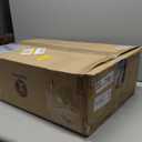 10.5FT Outdoor Animated Flying Witch Halloween Decor on Broom, Sound Activation,Eyes Glowing,Scary Sounds, Animatronics Hover Witch for Garden Yard Lawn Decorations