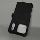 TUTUKII Compatible with iPhone 17 Pro Max Case with Belt Clip Holster, 2X Screen Protector, Shockproof, Compatible with MagSafe, 3-Layer, Heavy Duty Magnetic Phone Case Cover, 6.9", Black