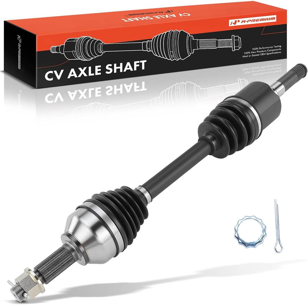 A-Premium CV Axle Shaft Assembly Compatible with Nissan Rogue 2008-2013 2.5L AWD, Rogue Select 2014-2015 2.5L AWD, with Heavy Duty Thermoplastic Outboard Boot, Front Left Driver Side