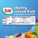 Dole Fruit Bowls Cherry Mixed Fruit, 4oz, 24 Cups