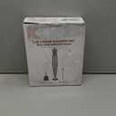 KOIOS Immersion Blender, 1000W Anti-scratch 3-in-1 Hand Blender, Upgraded 12 Speed Stainless Steel Blade Stick Blenders with Turbo Mode, Whisk and Milk Frother, Non-BPA (Silver)