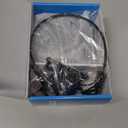 Portable Voice Amplifier for Teachers, 2200mAh Rechargeable Personal Amplifier Mic PA System Headset Microphone with Speaker for Teachers, Training, Meeting, Tour Guide, Yoga, Classroom (Black)