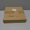 Soulchen Christmas Bow Tree Topper Decoration 9.4 x 10.4 Inches Velvet Christmas Topper Decor with LED Lights Xmas Holiday Bow Tree Top Decoration for Santa Holiday Party Supplies Gifts(Brown)