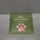 EXPAWLORER Anti Slip Dog Socks to Prevent Licking Paws, Doggie Shoes for Hot Pavement, Pet Booties for Small Medium Large Senior Dogs, Traction Control Dog Boots & Paw Protectors for Hardwood Floors (Small (4 Count), Pink)