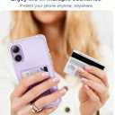 for 2025 iPhone 17 Case Wallet Phone Case With Card Holder Clear Protective Phone Case with Credit Card Holder Heavy Duty Protection Anti-Scratch Compatible for New iPhone 17 6.3in Transparent