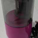 JARLINK Electric Pencil Sharpener, Heavy-Duty Helical Blade to Fast Sharpen, Auto Stop for No.2/Colored Pencils(6-8mm), AC Adapter/Battery Operated in School Classroom/Office/Home (Purple)